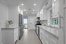 Updated kitchen with radiant heat.