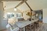 Dining Area is Open To Spacious Chefs Kitchen
