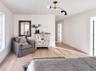 Primary Bedroom has Doors to Ensuite Bathroom & Office/Closet