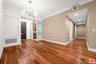 hallway to the 3 bedrooms