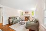 Living room w/wdb fireplace