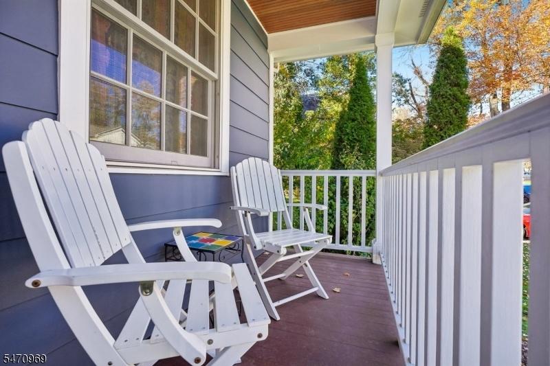 Welcoming front porch