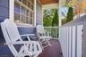 Welcoming front porch