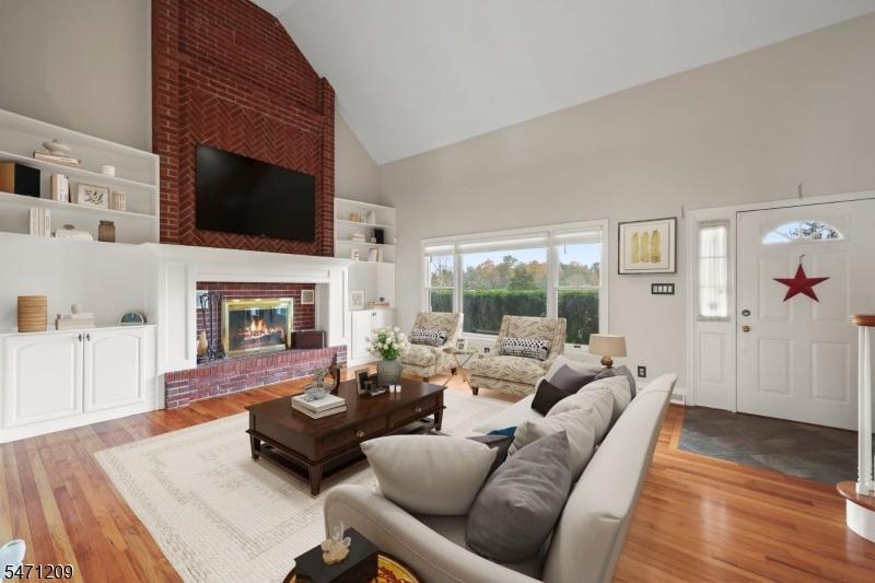 Family Room Virtually Staged