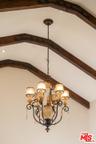 Chandelier in Primary