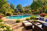 Heated salt-water pool