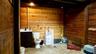 Restroom in barn