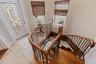 Spiral staircase down to 2nd floor