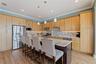 Chefs Kitchen with European Cabinets and stainless steel appliances