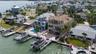 View from intracoastal to rear elevation