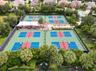 8 pickleball courts