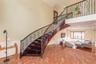 Newly stained Spiral Staircase