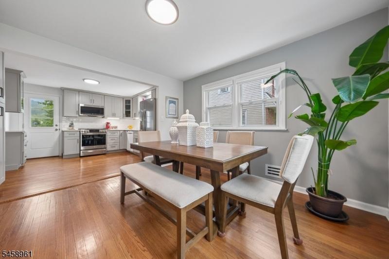 Dning Room opens to Kitchen