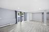 entertainment and laundry room