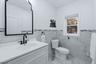 Ground level bathroom
