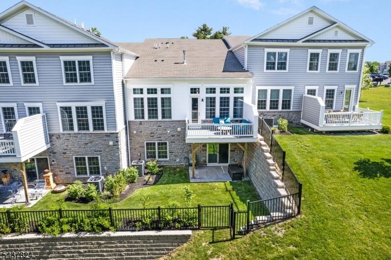 partial fenced yard