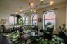Living room at dusk