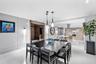 An elegant dining area and a seamless flow to the kitchen.