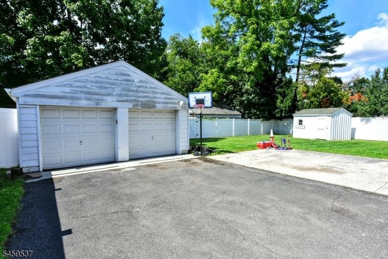 Two car garage