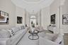 Large lving room upon entry