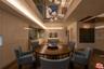 Dining area in the evening