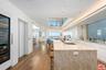 Kitchen with ocean view