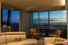 Living room at dusk