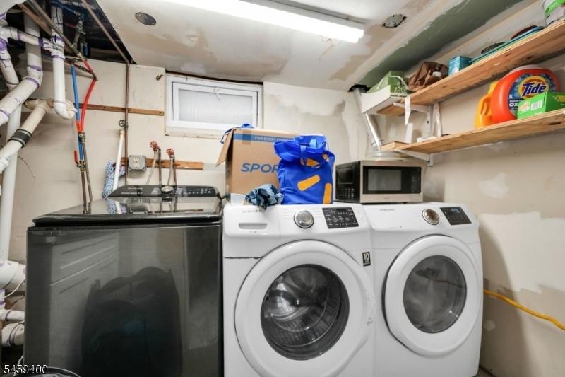 Laundry basement