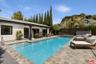A resort-style pool and expans
