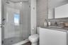 Furnished balcony with panoramic city and bay outlook