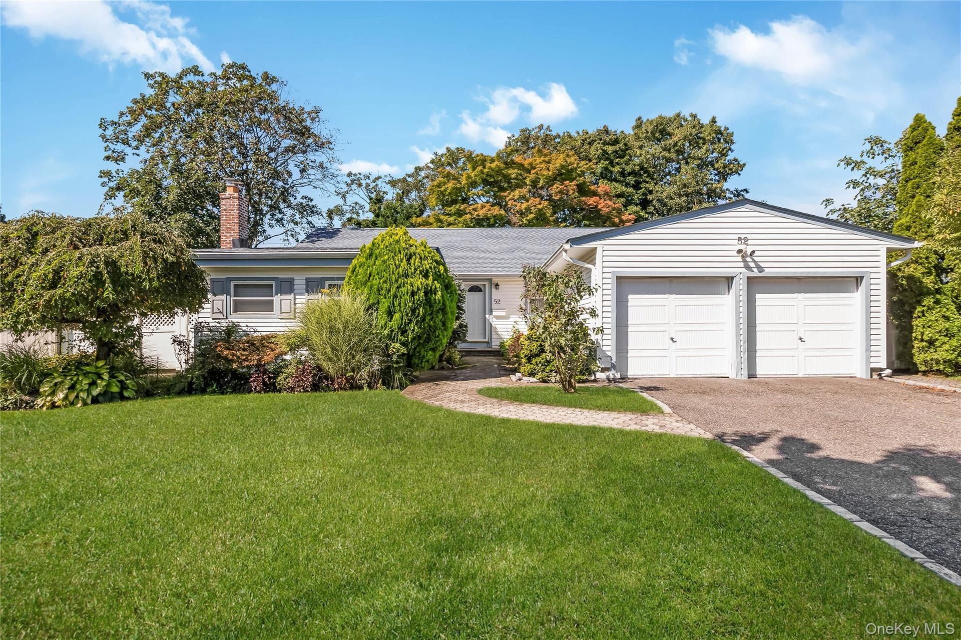 Welcome Home to this Just Right expanded Ranch in the desirable Seton Hills section of Old Bethpage. Grass virtually enhanced