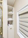 Bathroom, 1 linen closet