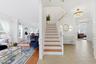 Side entrance stairs