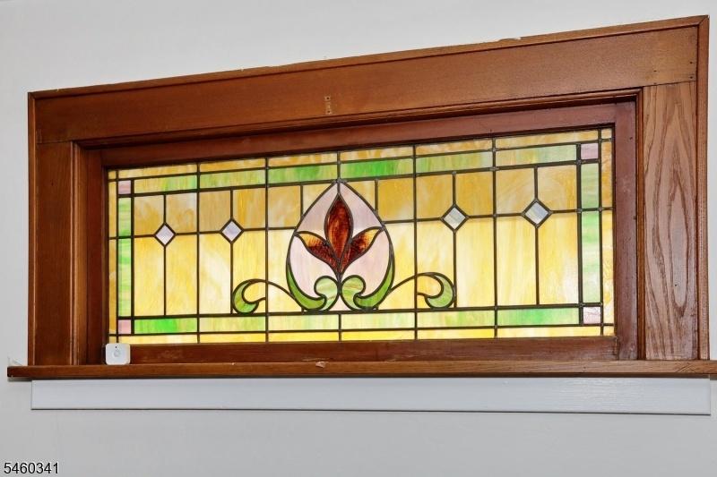 STAINED GLASS WINDOW 1ST FLR