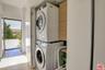 Laundry with built-in cabinets