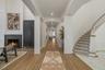 Hall to Kitchen wing