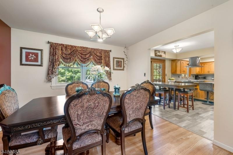 Dining and kitchen