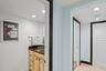 1/2 bath for guests from hallway leading to both guest bedrooms
