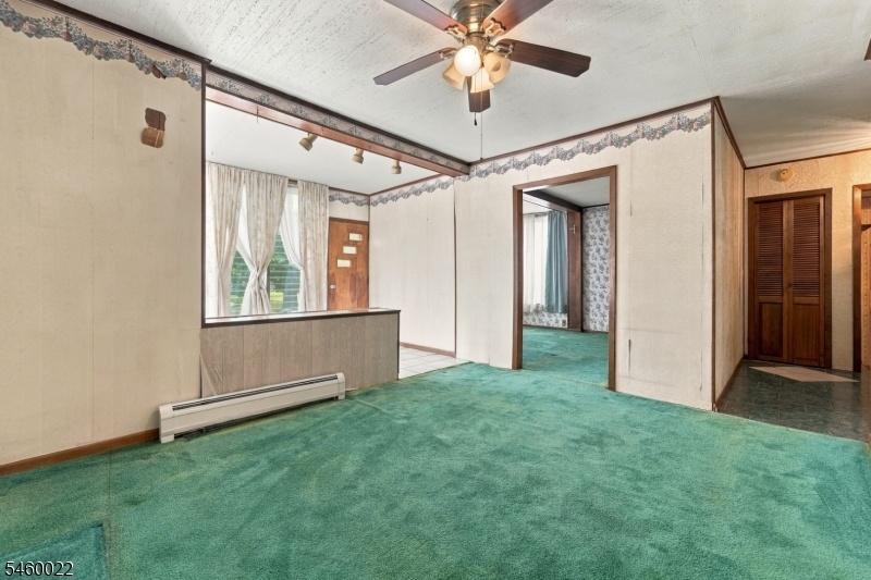 Entry view from dining