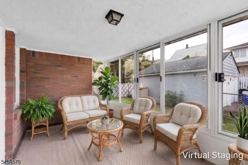 Back enclosed porch