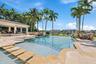 Resort style pool area