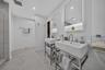 Elegant European style en suite bath in Primary bedroom