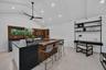 Kitchen and convenient office area