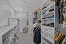 Second primary bedroom's Large walk-in closet with built-ins