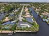 Aerial view of stunning point lot location
