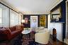living room / library