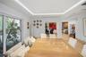 Bright dining area with garden views and seamless flow into the living space.