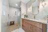 Master shower