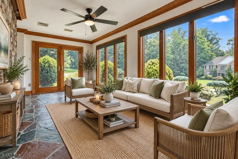 Sunroom Virtually staged