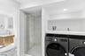 Ground level full bath&laundry